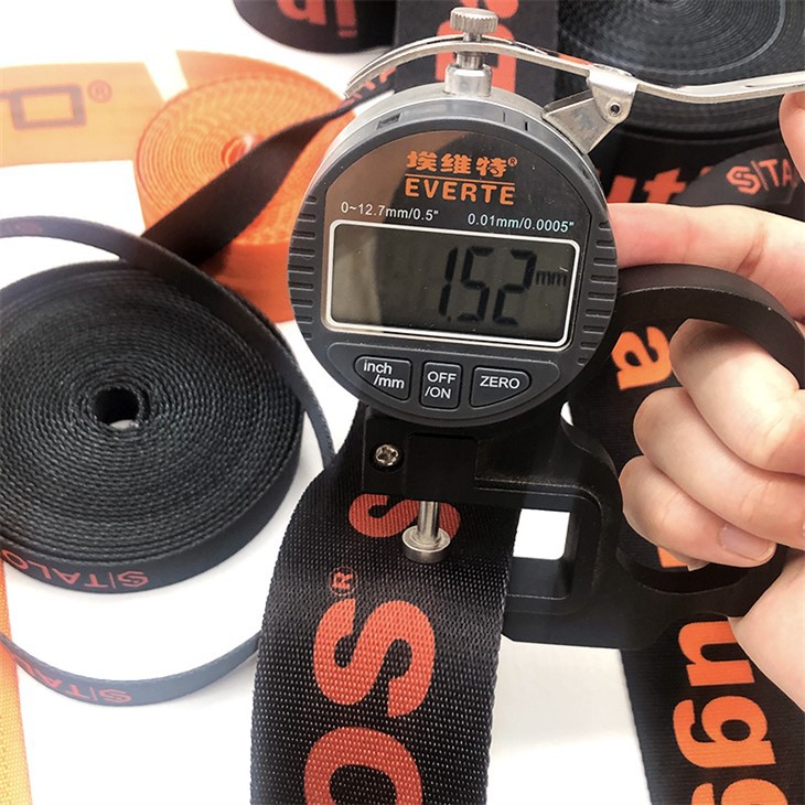custom printed polyester webbing
