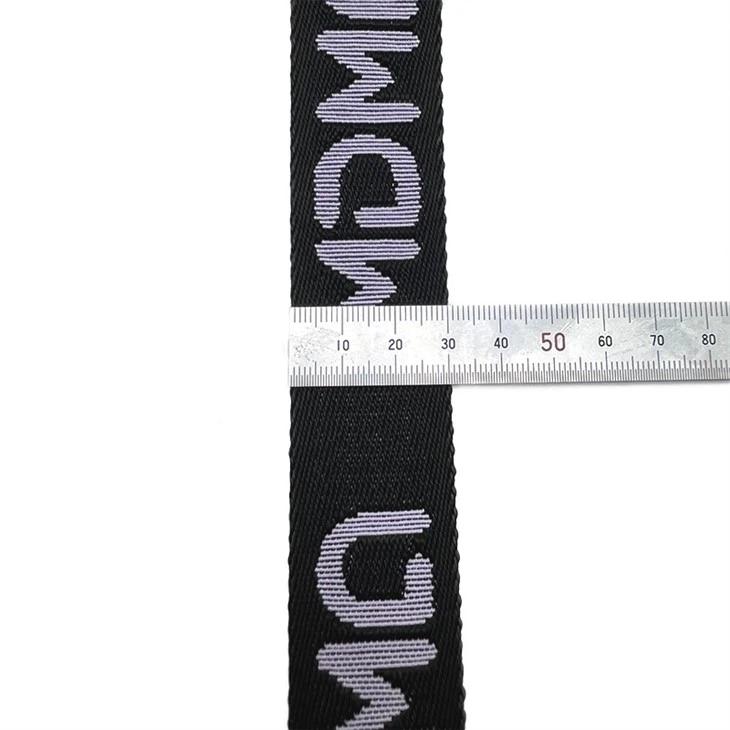 Glow In The Dark Jacquard logo Webbing